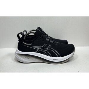Asics Gel Nimbus 26 1012B602 Black Running Shoes Women’s Size 9.5 Wide Sneakers